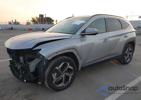 2023 Hyundai Tucson Hybrid Limited from USA, damaged, VIN KM8JECA12PU106494